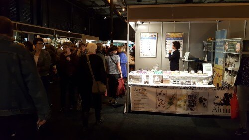 De stand van BioTECK op een beurs