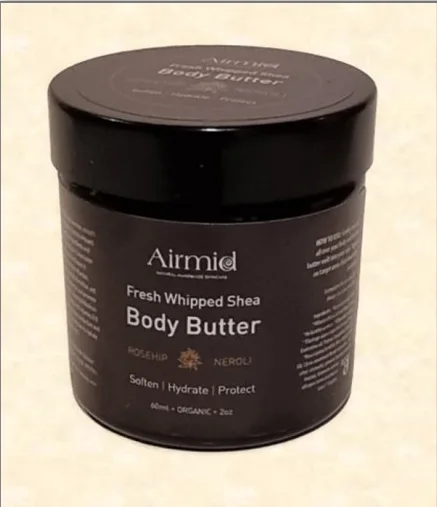 Whipped shea body butter